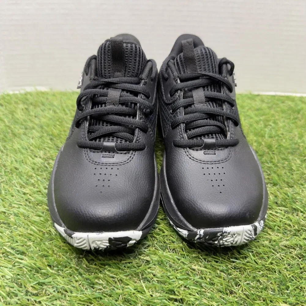 Under Armour Lockdown 7 (PS) Black Basketball Shoes 3028514-004 Youth Size 2.5Y